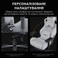 Крісло геймерське Anda Seat Kaiser 2 Pro Size XL (AD12YXL-17-G-F-G01) Gray Linen Fabric  - фото 11 - інтернет-магазин електроніки та побутової техніки TTT