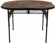 Стіл кемпінговий Bo-Camp Woodbine Oval 100x70 см (1404185) (DAS302783) Black/Wood look - фото 2 - інтернет-магазин електроніки та побутової техніки TTT