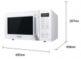 Мікрохвильова піч PANASONIC NN-ST34HWZPE - фото 4 - інтернет-магазин електроніки та побутової техніки TTT