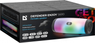 Портативна колонка Defender Enjoy S600 10 Вт Bluetooth (4745090820232) Black  - фото 5 - інтернет-магазин електроніки та побутової техніки TTT