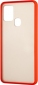 Панель Gelius Bumper Mat Case для Samsung Galaxy A21s (A217) (2099900810442) Red - фото 3 - інтернет-магазин електроніки та побутової техніки TTT
