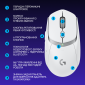 Мышь Logitech G309 Lightspeed Wireless (910-007207) White  - фото 8 - интернет-магазин электроники и бытовой техники TTT