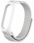 Ремешок TPU Nylon Xiaomi Mi Band 5 White - фото 2 - интернет-магазин электроники и бытовой техники TTT