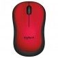 Миша Logitech M220 Silent Wireless Black/Red (910-004880) - фото 3 - інтернет-магазин електроніки та побутової техніки TTT