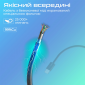 Кабель Promate EcoLine-CC200 USB-C to USB-C 60W Power Delivery 2 м (ecoline-cc200.black) Black  - фото 4 - інтернет-магазин електроніки та побутової техніки TTT