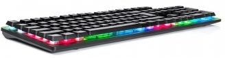 Клавиатура проводная Real-El Comfort 7011 Backlit USB (EL123100043) Back - фото 5 - интернет-магазин электроники и бытовой техники TTT