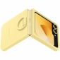 Панель Silicone Cover with Ring для Samsung Galaxy Flip 6 (EF-PF741TYEGUA) Yellow - фото 3 - інтернет-магазин електроніки та побутової техніки TTT