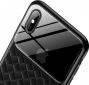 Панель Baseus Glass & Weaving для Apple iPhone Xs Max (WIAPIPH65-BL01) Black - фото 4 - интернет-магазин электроники и бытовой техники TTT