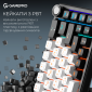 Клавіатура бездротова GamePro Asgard Valhalla MK210B Pro 65% RGB Wireless/Bluetooth/USB Black - фото 6 - інтернет-магазин електроніки та побутової техніки TTT