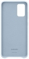 Панель Samsung Leather Cover для Samsung Galaxy S20 Plus (EF-VG985LLEGRU) Sky Blue - фото 2 - интернет-магазин электроники и бытовой техники TTT