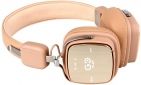 Наушники Air Music Go Play Bluetooth (2000984643291) Beige - фото 4 - интернет-магазин электроники и бытовой техники TTT