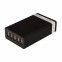 Мережевий зарядний пристрій Just Family Quint USB Wall Charger Black (WCHRGR-FMLY-BLCK) - фото 2 - інтернет-магазин електроніки та побутової техніки TTT
