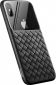 Панель Baseus Glass & Weaving для Apple iPhone Xs Max (WIAPIPH65-BL01) Black - фото 3 - интернет-магазин электроники и бытовой техники TTT