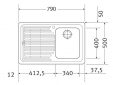 Кухонная мойка Franke Logica line LLX 611-79 101.0381.808 - фото 2 - интернет-магазин электроники и бытовой техники TTT