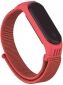 Ремешок TPU Nylon Xiaomi Mi Band 5 Rose red - фото 4 - интернет-магазин электроники и бытовой техники TTT