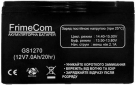 Аккумуляторная батарея FrimeCom 12V 7AH (GS1270) AGM - фото 2 - интернет-магазин электроники и бытовой техники TTT