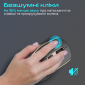 Миша Promate Samit Wireless (samit.gold) Gold  - фото 2 - інтернет-магазин електроніки та побутової техніки TTT