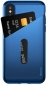 Накладка Baseus Card Pocket Series For iPhone X/Xs  (WIAPIPH8-KA15) Dark Blue - фото 2 - интернет-магазин электроники и бытовой техники TTT