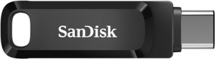 USB флеш накопитель SanDisk Ultra Dual Go Type-C 256GB USB 3.1 (SDDDC3-256G-G46) Black  - фото 2 - интернет-магазин электроники и бытовой техники TTT