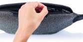 Сумка на пояс XD Design Urban Cut Proof Bumbag (P730.062) Grey - фото 4 - інтернет-магазин електроніки та побутової техніки TTT