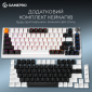 Клавіатура бездротова GamePro Asgard Valhalla MK160W Pro 75% RGB Wireless/Bluetooth/USB White - фото 7 - інтернет-магазин електроніки та побутової техніки TTT