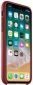 Накладка Leather Case Iphone X Red - фото 3 - интернет-магазин электроники и бытовой техники TTT