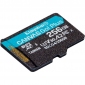 Карта пам`яті Kingston microSDXC 256GB Canvas Go! Plus G4 Class 10 UHS-I U3 V30 A2 (SDCG4/256GBSP) - фото 2 - інтернет-магазин електроніки та побутової техніки TTT
