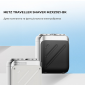 Електробритва Metz Traveller Shaver with Bag (MZXZ021-BK) Black  - фото 7 - інтернет-магазин електроніки та побутової техніки TTT