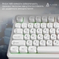 Клавиатура проводная Ajazz AF98 USB (AF98-W) White  - фото 3 - интернет-магазин электроники и бытовой техники TTT