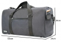 Сумка дорожная TravelZ Basics (604395) Black  - фото 4 - интернет-магазин электроники и бытовой техники TTT
