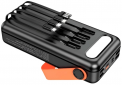 УМБ Hoco DB33 Plus Rising 30000 mAh 22.5W+PD20W Black - фото 3 - интернет-магазин электроники и бытовой техники TTT