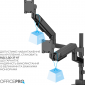 Настольное крепление для монитора Officepro MAH752B  - фото 2 Настольное крепление для монитора Officepro MAH752B  - фото 2 - интернет-магазин электроники и бытовой техники TTT