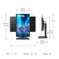 Монітор BenQ SW272Q (9H.LLPLB.QBE) - фото 8 - інтернет-магазин електроніки та побутової техніки TTT