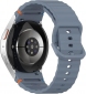 Ремешок BeCover Ribbed Tape для Samsung Galaxy Watch (20mm) 3 41mm/4/5/6/7 40-44mm (712038) Blue - фото 3 - интернет-магазин электроники и бытовой техники TTT