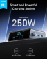 Мережевий зарядний пристрій Anker GaNPrime Charger 250W, 4xUSB-C PD, 2xUSB-A (A2345341) Black  - фото 2 Мережевий зарядний пристрій Anker GaNPrime Charger 250W, 4xUSB-C PD, 2xUSB-A (A2345341) Black  - фото 2 - інтернет-магазин електроніки та побутової техніки TTT