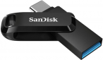 USB флеш накопитель SanDisk Ultra Dual Go Type-C 256GB USB 3.1 (SDDDC3-256G-G46) Black  - фото 4 - интернет-магазин электроники и бытовой техники TTT