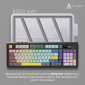 Клавіатура бездротова Ajazz AK980 Clear Sky Switch RGB Wireless/Bluetooth/USB (AK980-CS-BGY) Black  - фото 4 - інтернет-магазин електроніки та побутової техніки TTT