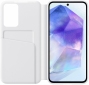 Чехол-книжка Samsung Smart Clear View Cover для Samsung Galaxy A55 (EF-ZA556CWEGWW) White - фото 3 - интернет-магазин электроники и бытовой техники TTT