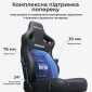 Крісло геймерське Anda Seat Kaiser 4 V2 Size XL (AD12YDDC-XLL-20-B-CF-03) Black Fabric - фото 4 - інтернет-магазин електроніки та побутової техніки TTT