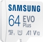 Карта пам'яті Samsung Evo Plus microSDXC 64GB UHS-I U1 V10 A1 + SD адаптер (MB-MC64KA/EU) - фото 4 - інтернет-магазин електроніки та побутової техніки TTT