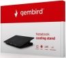 Подставка для ноутбука Gembird NBS-2F15-02 Black - фото 4 - интернет-магазин электроники и бытовой техники TTT