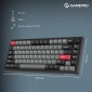 Клавиатура беспроводная GamePro Asgard Yord Keychron Super Red Switch Wireless/Bluetooth/USB (MK266BK) Black  - фото 14 - интернет-магазин электроники и бытовой техники TTT