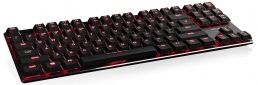 Клавиатура Modecom Volcano Blade Ultra Slim (Kailh PG1350 Low Profile Red Switch) USB (K-MC-BLADE-RED-RU) Black - фото 6 - интернет-магазин электроники и бытовой техники TTT