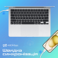 Кабель Promate EcoLine-CC200 USB-C to USB-C 60W Power Delivery 2 м (ecoline-cc200.white) White  - фото 3 - інтернет-магазин електроніки та побутової техніки TTT