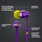 Навушники Logitech G333 Gaming Earphones (981-000936) Purple - фото 6 - інтернет-магазин електроніки та побутової техніки TTT