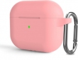Чохол Silicon BeCover для Apple AirPods (3nd Gen) (707231) Grapefruit-Pink - фото 2 - інтернет-магазин електроніки та побутової техніки TTT