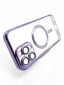 Панель BeCover TPU Chrome Case (MagSafe) для Apple iPhone 16 Pro (712084) Purple - фото 2 - інтернет-магазин електроніки та побутової техніки TTT