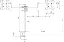 Настольное крепление для двух мониторов KSL DM32T Black - фото 4 - интернет-магазин электроники и бытовой техники TTT