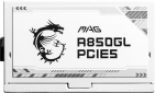 Блок живлення MSI MAG A850GL PCIE5 White - фото 7 - інтернет-магазин електроніки та побутової техніки TTT