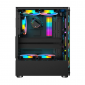 Корпус 1stPlayer V2-A-BK-4F1 без БП Black - фото 3 - интернет-магазин электроники и бытовой техники TTT